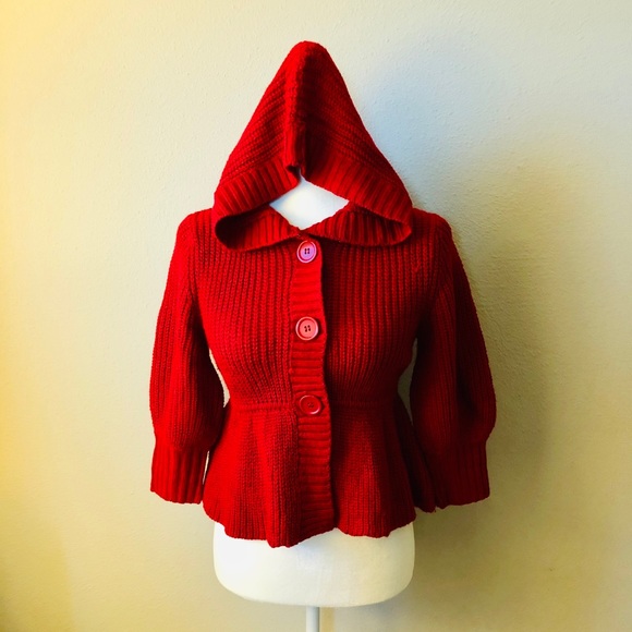 Hoodie peplum sweater - Picture 7 of 7